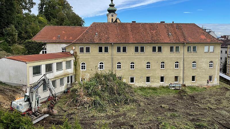 Rodung im Klostergarten: Aufregung zum Baustart für "Kapuziner Campus"