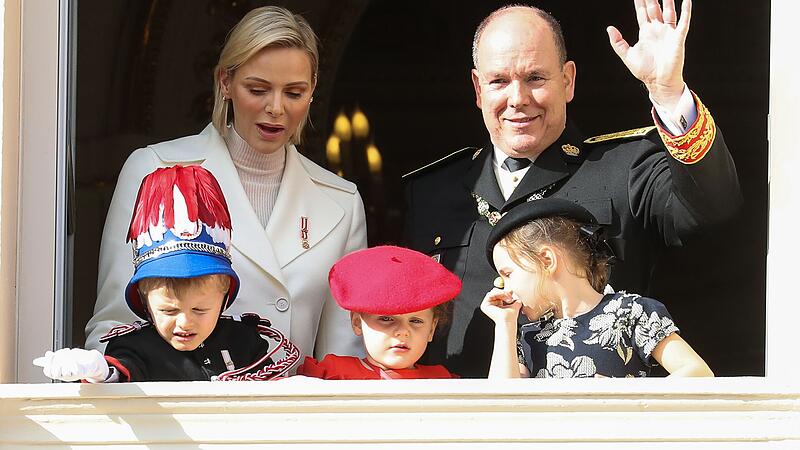 Nationalfeiertag in Monaco: Kleine Royals stehlen den großen die Show