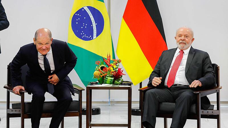 BRAZIL-POLITICS-GERMANY-LULA-SCHOLZ