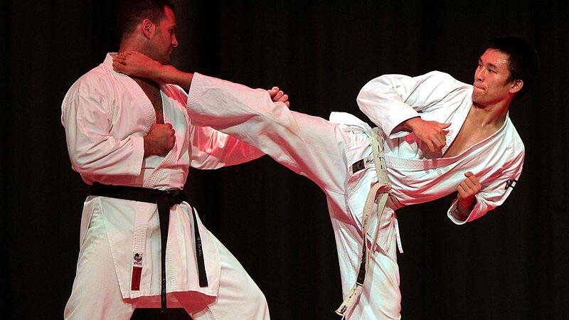 Karate-Meister teilen ihr Wissen