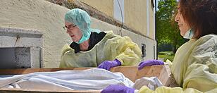 Mumien aus Waldhausen werden untersucht