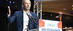 Wahlauftakt der FPÖ in der PlusCity, Herbert Kickl (FPÖ)