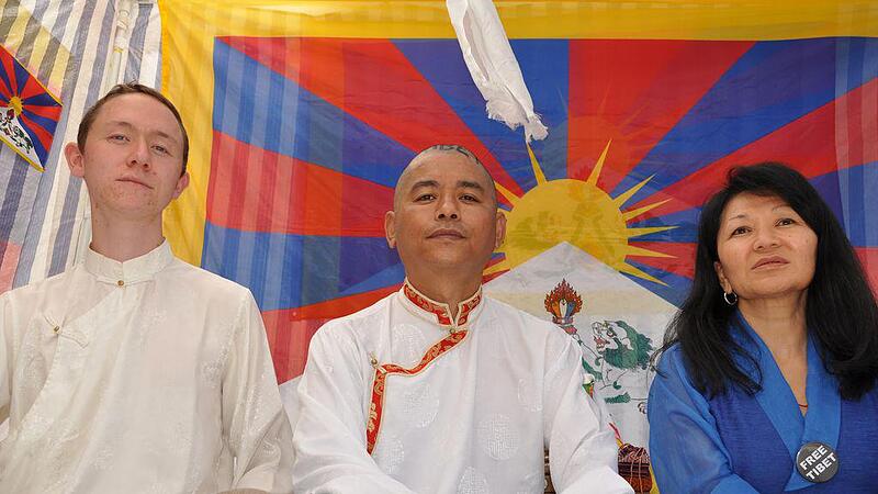 Ein Lasberger im Hungerstreik für Tibet