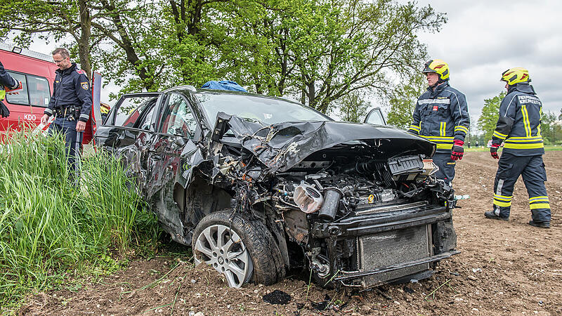 Serious car accident in the district of Amstetten
