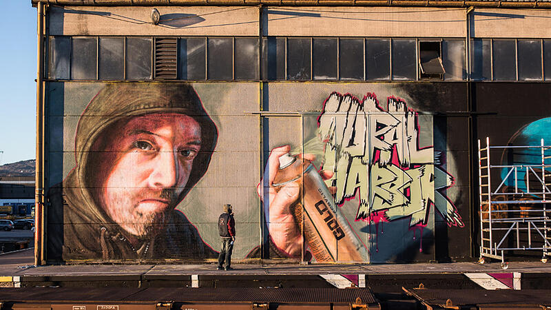 Sprayer Graffiti Linz