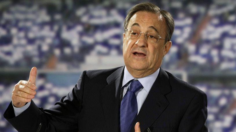 Florentino Perez (Präsident Real Madrid) soll der Superliga künftig vorstehen.