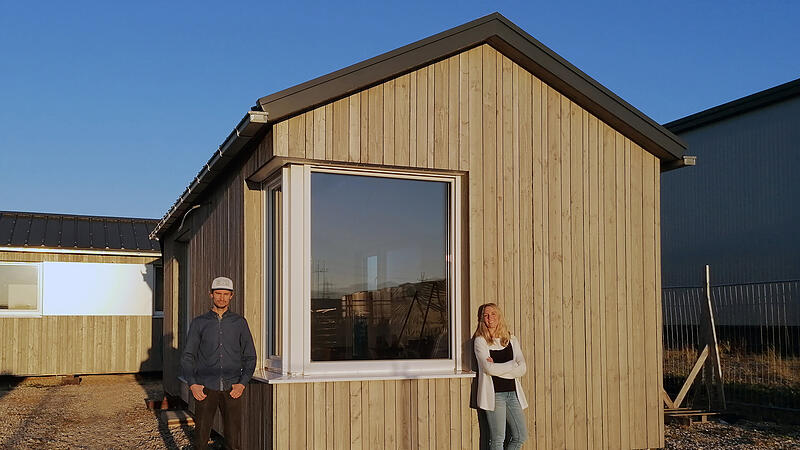 Alternative Art des Wohnens: Desselbrunner Startup produziert modulare Holzhäuser, die mobil sind