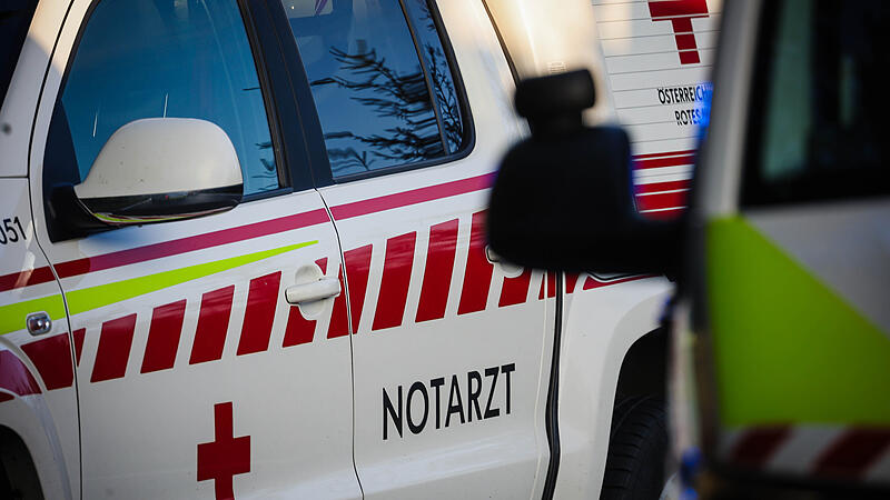 Unfall Notarzt Reichenau im Mühlkreis Urfahr-Umgebung