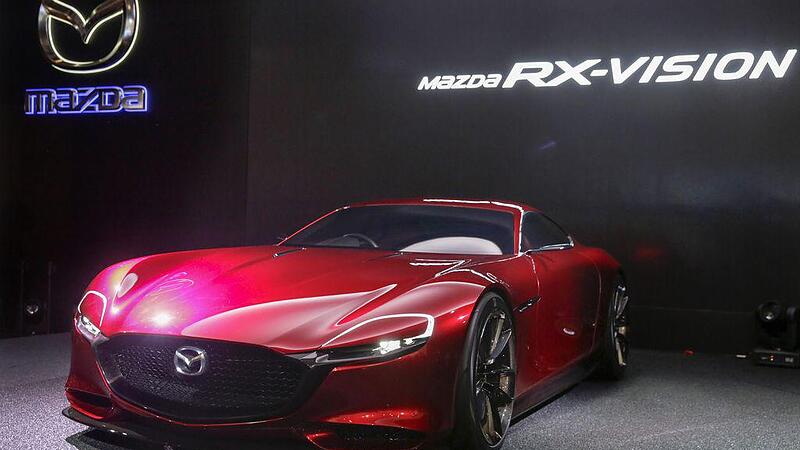 Mazdas steile Studie: RX mit 300 Wankel-PS