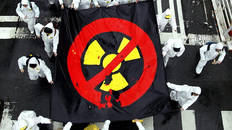 Proteste gegen Atomkraft in Taiwan