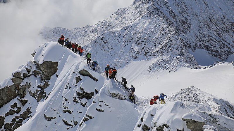 Alpinisten aus Bergnot am Großglockner gerettet