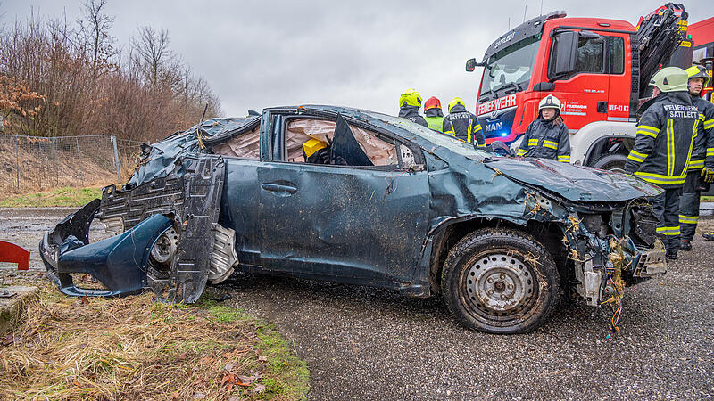 Schwerer Unfall auf der A1 bei Eggendorf