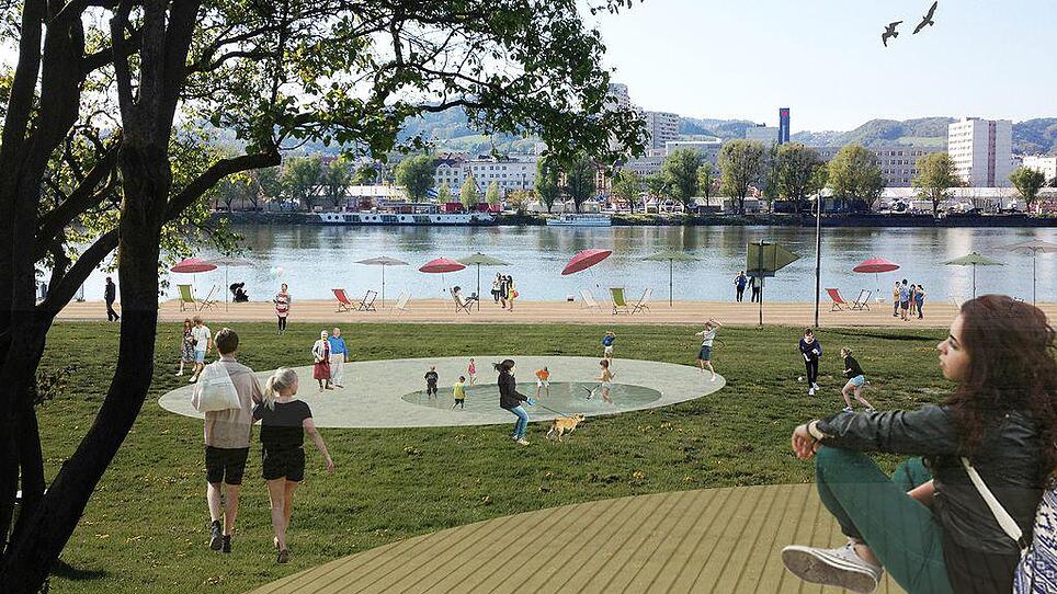 Mitbewerber kritisieren Plan für den Donaustrand: "Konzept ist unsexy"
