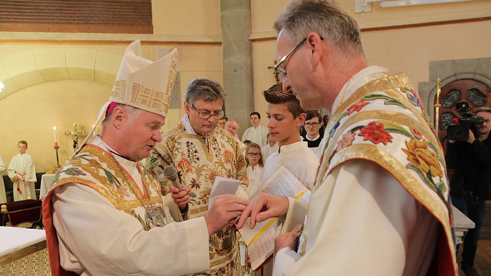 Bischof Scheuer weihte neuen Abt von Stift Schlägl