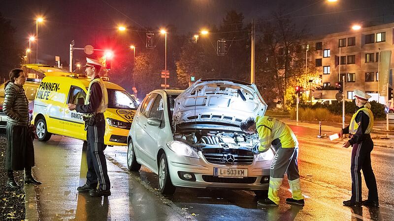 ÖAMTC and the police helped defective cars to light up