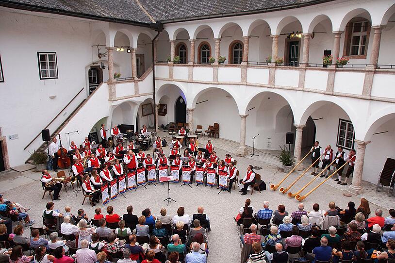 Schlosskonzert der Stadtkapelle Gmunden