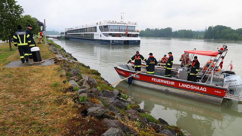 Passagierschiff verlor Diesel: Ölteppich auf der Donau