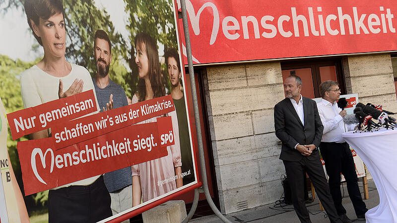Wahl-Slogans: SPÖ plakatiert "Menschlichkeit"