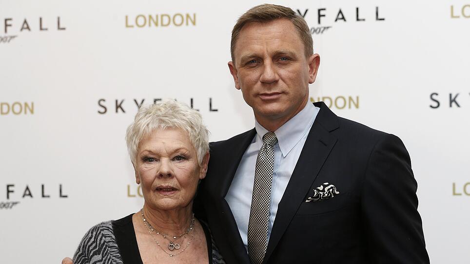 Bei James Bond zog sie die Fäden: Oscar-Preisträgerin Judi Dench wird 85