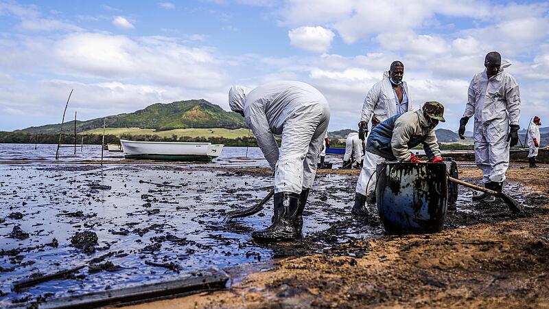 Ölkatastrophe auf Mauritius