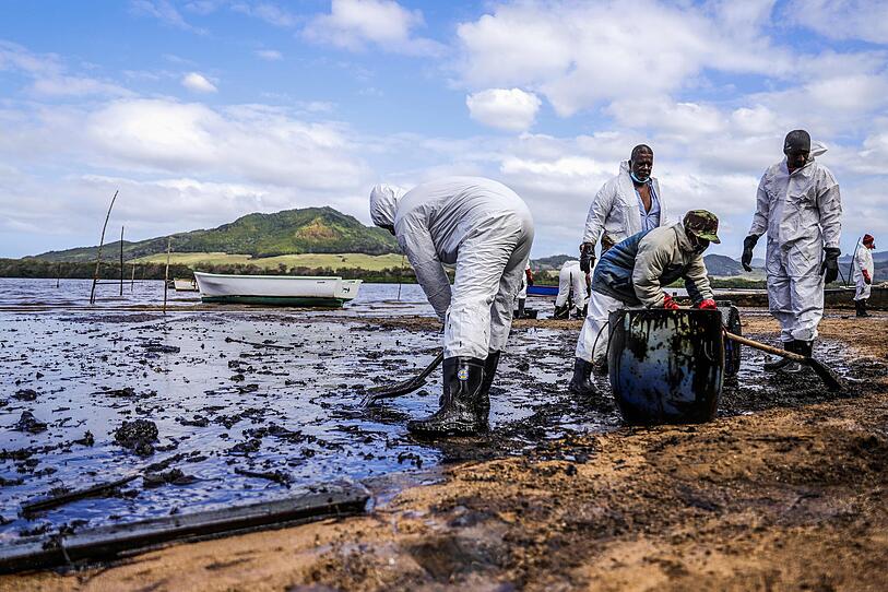 Ölkatastrophe auf Mauritius