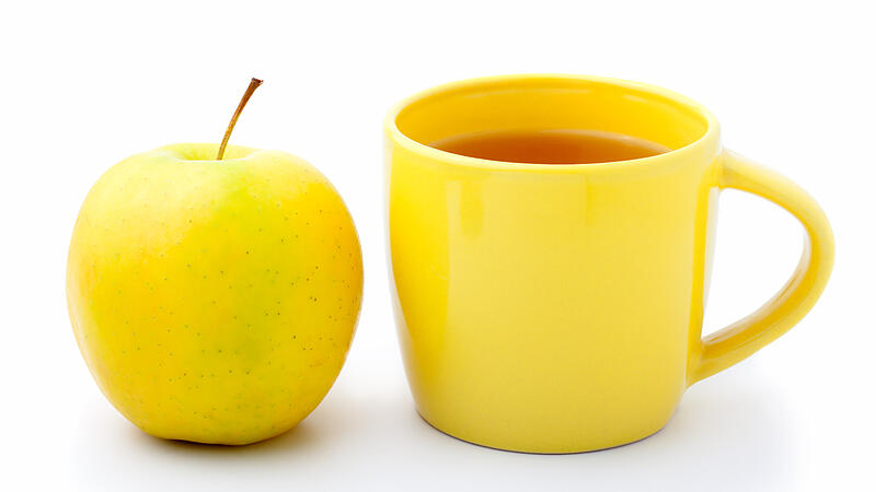 Raucher profitieren von Äpfeln und Tee