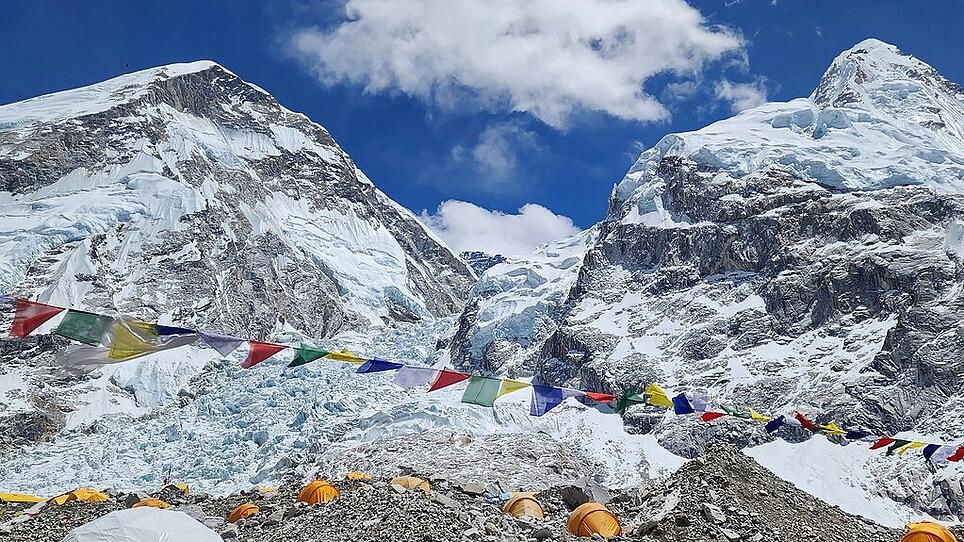 Das Basislager am Mount Everest