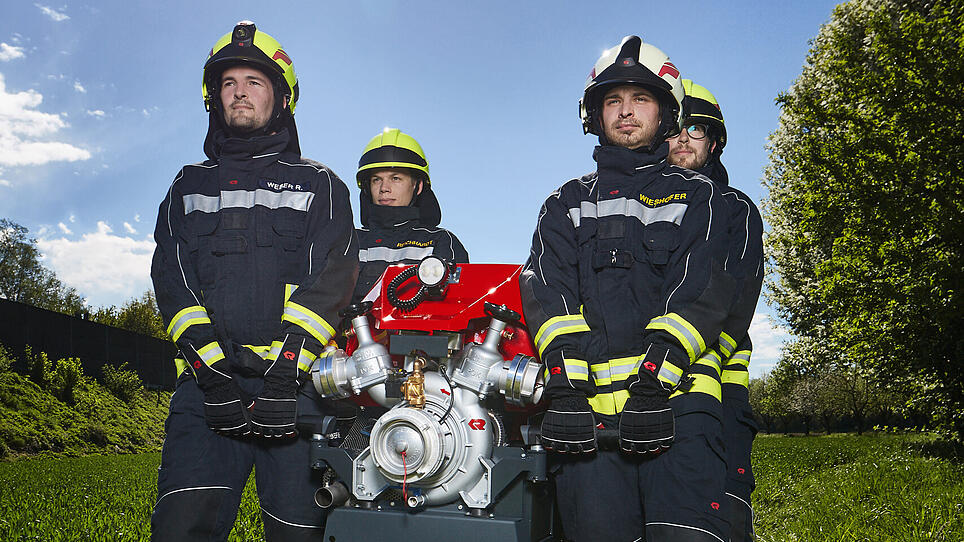 Die "Tragkraftspritze" pumpt als technisches Herz in jeder Feuerwehr