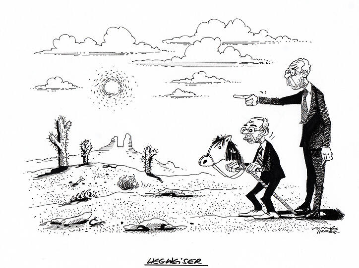 OÖN-Karikatur vom 22. Mai 2019