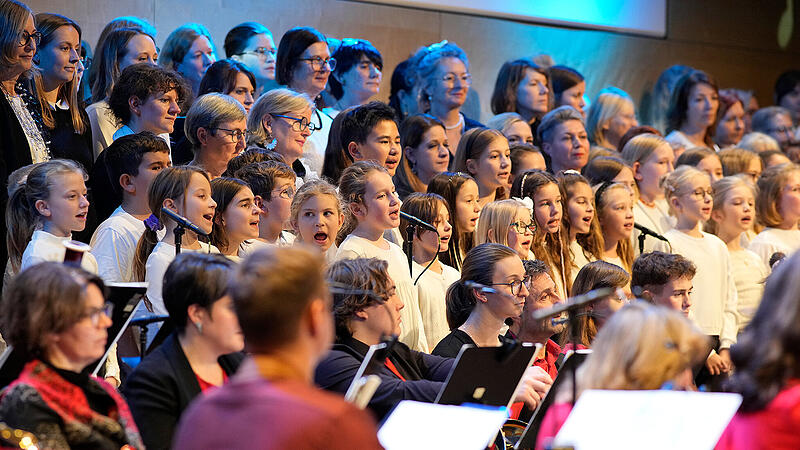 The Linz Music School impressed with its “Concert for Human Rights”