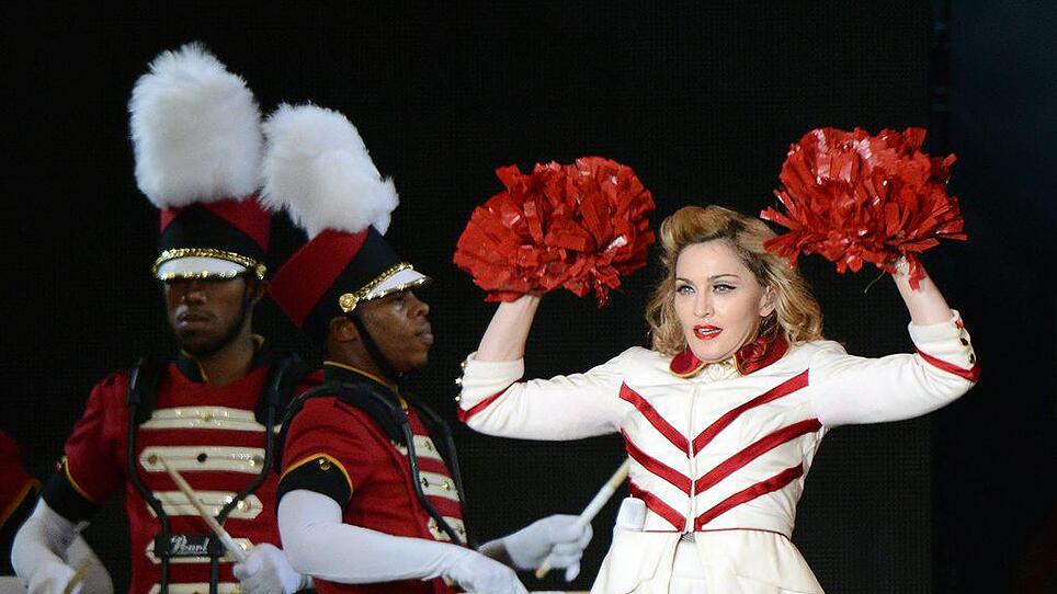 Madonna überrumpelt die Bundesbahnen