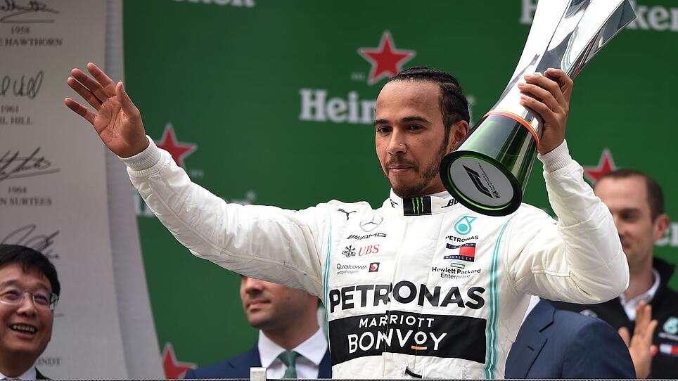 Weltmeister Hamilton ließ in Shanghai nichts anbrennen