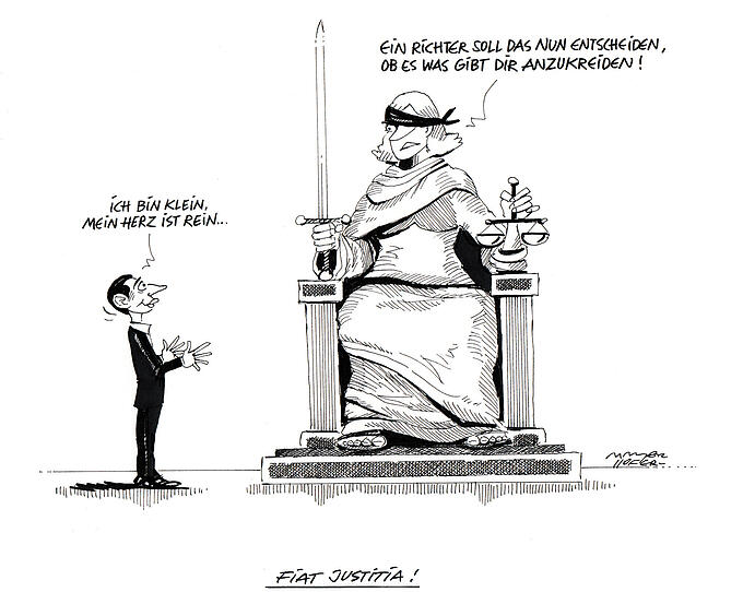 OÖN-Karikatur vom 28. Juli
