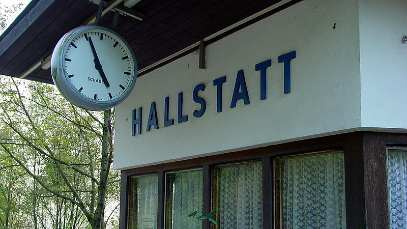Hallstatt will nicht, dass sein Bahnhof auf Obertrauner Gemeindegebiet liegt