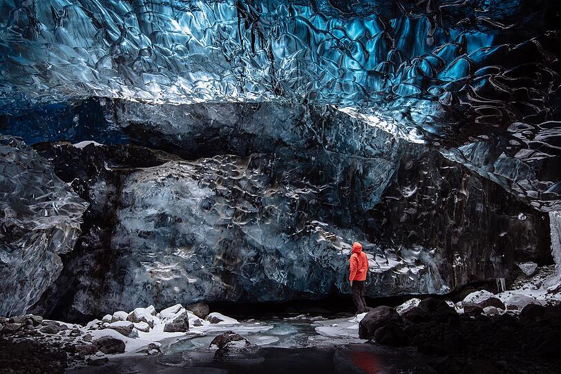 Gletscherhöhlen von Island