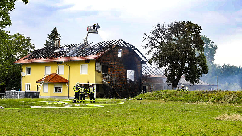 Großbrand in Peuerbach
