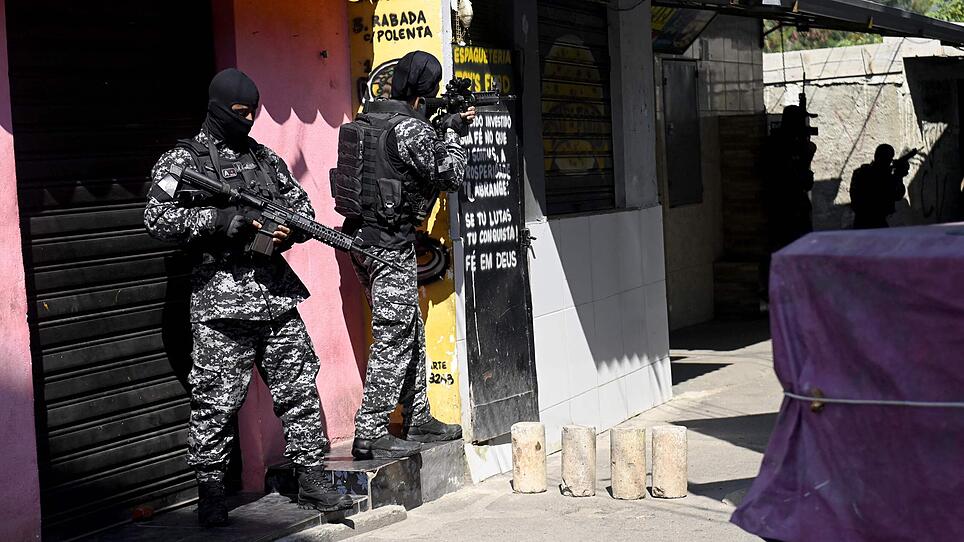 Rio: 25 Tote bei Polizeieinsatz