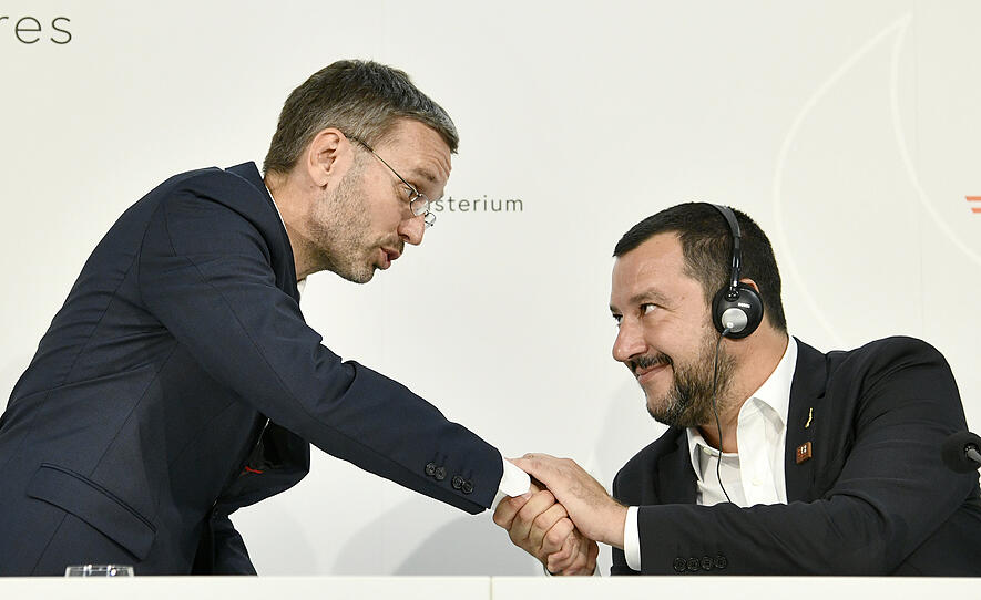 "Politico"-Ranking: Kickl als Störer, Salvini als Former