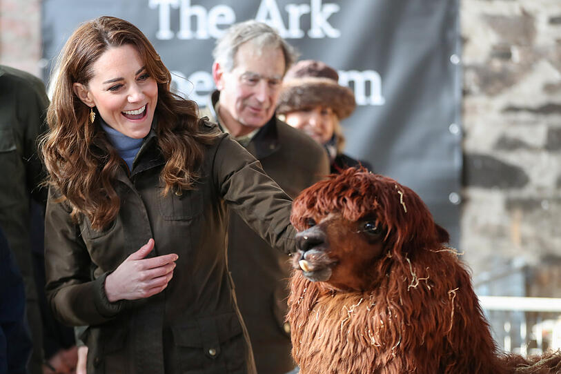 Prinzessin Kate freut sich wie ein Kind beim Tierparkbesuch