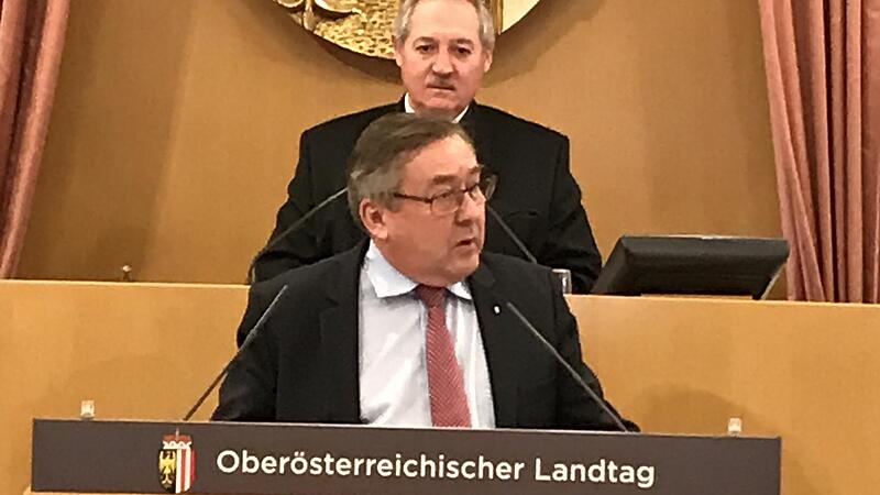 Nach 21 Jahren heißt es Landtag adé: Franz Weinberger wird abgelobt