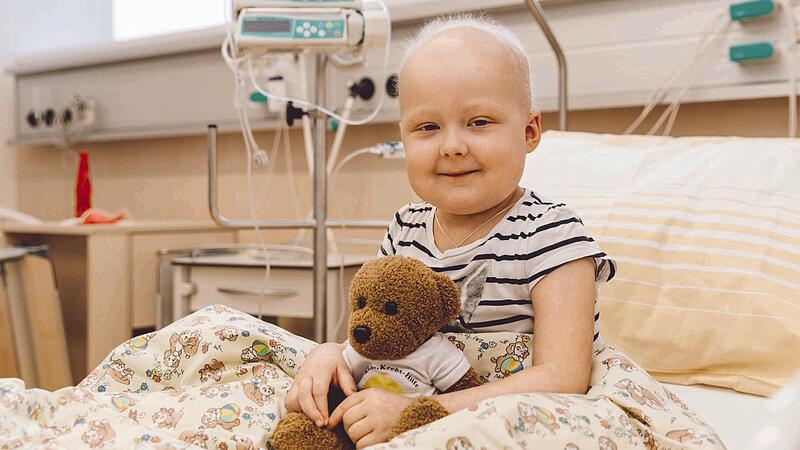 Kinder und Krebs: "Das sind wirklich meine persönlichen Helden"