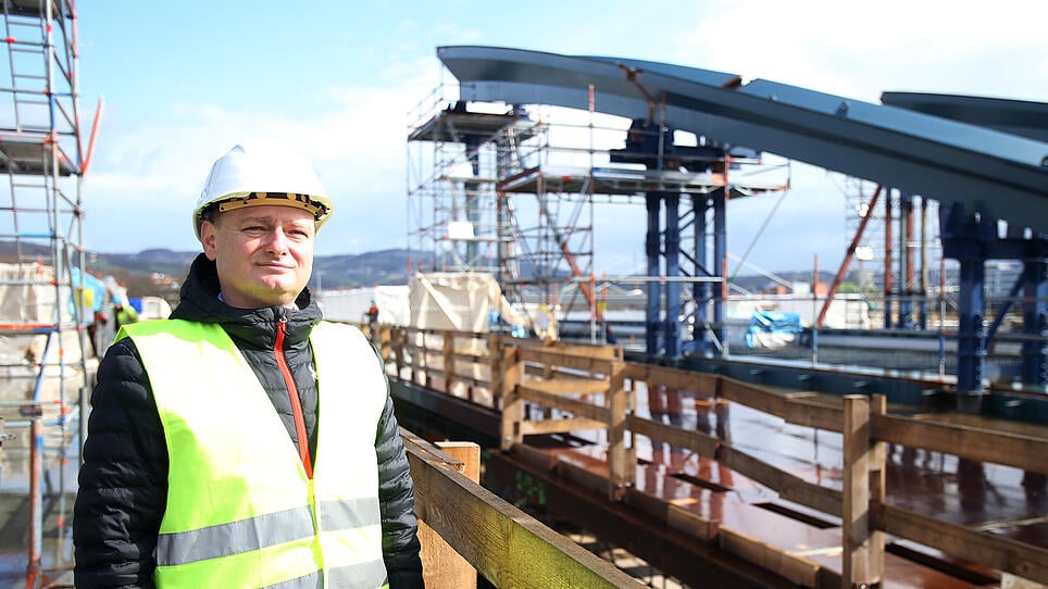 Mitte April wird Brückenbau in Linz fortgesetzt