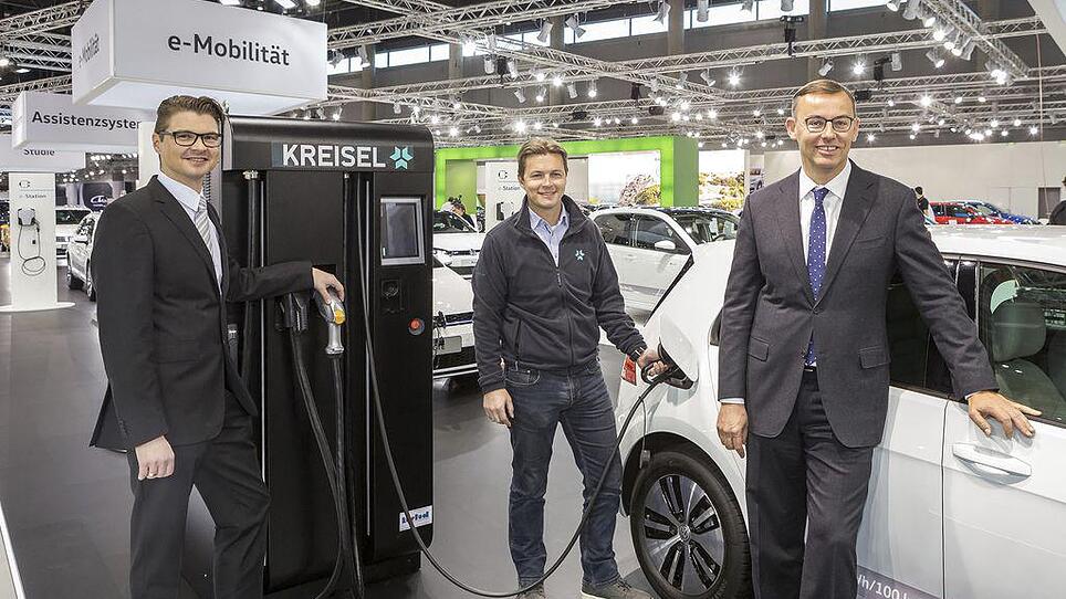 Porsche Austria will mit Freistädter Firma Kreisel Elektroautos aufladen