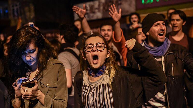 Proteste nach Türkei-Referendum