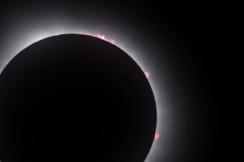 Sonnenfinsternis in Nordamerika: Millionen Menschen sahen Himmelsspektakel