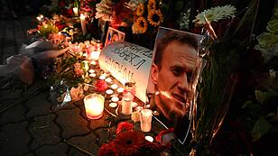 Weltweites Entsetzen über Tod von Alexej Nawalny