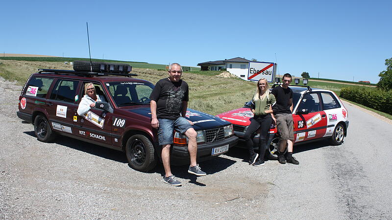 "Schlagloch-Rallye": Abenteuerreise für fünf Innviertler quer durch den Balkan