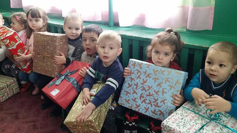 "Christkindl aus der Schuhschachtel" für die Kinder in der Westukraine