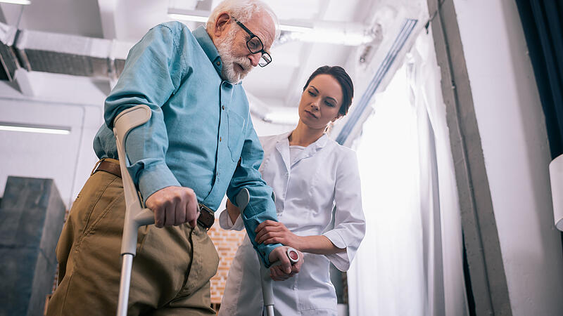 Osteoporose: Auch ältere Männer oft davon betroffen
