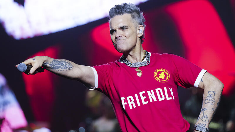 Robbie Williams rockte die Wiener Stadthalle